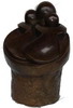 Embrassade maman-bronze original-18 x 18 x 26 cm